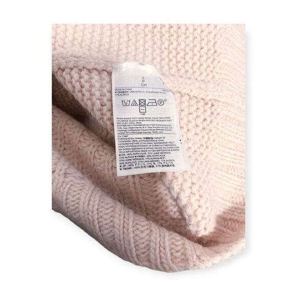 Banana Republic sweater, mixed knit turtleneck sweater Size S - Picture 9 of 9